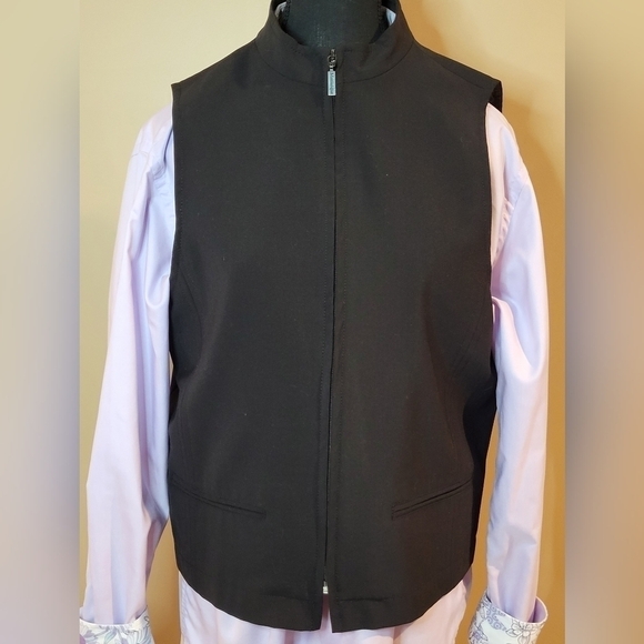 MATINIQUE Vintage Men's Vest, Black, Lined, Unisex, Made in Portugal, Size US 42 - Picture 7 of 16